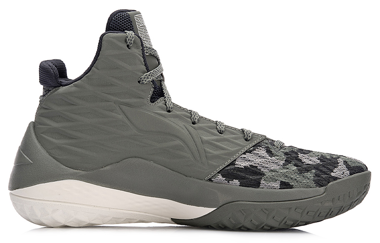 Li-Ning Shadow Basketball Mid 'Grey Black' 圖 2