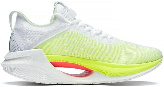 李宁绝影 Essential 䨻丝 防滑耐磨减震 低帮 跑步鞋 男款 白黃 Order 李宁绝影 Essential 䨻丝 防滑耐磨减震 低帮 跑步鞋 男款 白黃