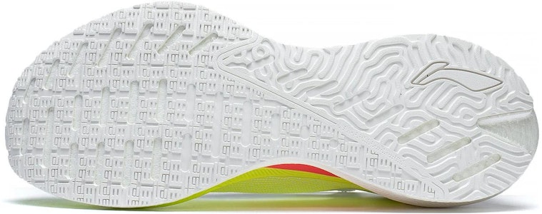 李宁绝影 Essential 䨻丝 防滑耐磨减震 低帮 跑步鞋 男款 白黃 Sizing 李宁绝影 Essential 䨻丝 防滑耐磨减震 低帮 跑步鞋 男款 白黃