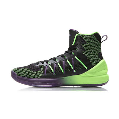 Li-Ning Shadow High-Top Basketball Shoes 'Black Green'