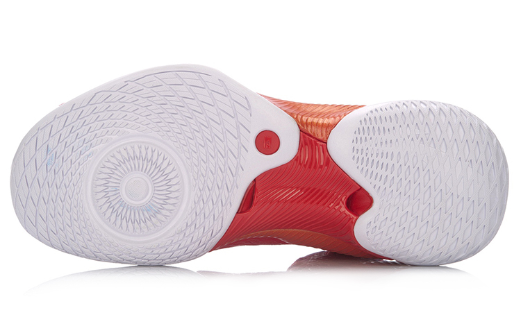 Li-Ning Shadow High-Top Basketball Shoes 'Red Orange' 圖 5