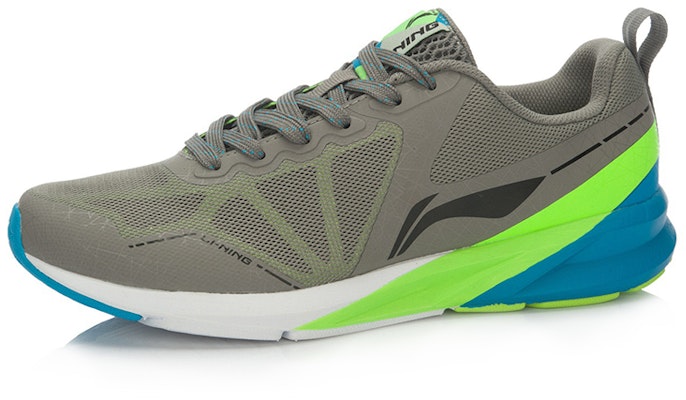 Li-Ning Shock Absorbing 2 Running Shoes 'Grey Green' ARHL009-4 Order Li-Ning Shock Absorbing 2 Running Shoes 'Grey Green' ARHL009-4
