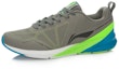 Order Kasut Lari Li-Ning Shock Absorbing 2 'Kelabu Hijau' ARHL009-4