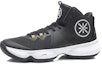 Order Li-Ning Penyerapan Kejut Mid-Top Bola Keranjang 'Hitam Putih' ABAM075-3