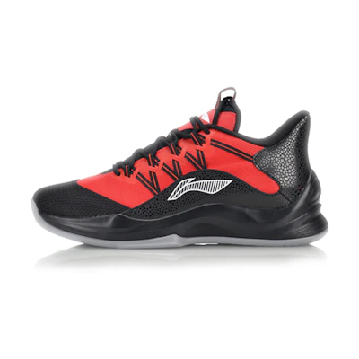 Li-Ning Shock Absorption Basketball Professional Shoe Red