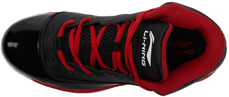 LiNing李寧 簡單實戰籃球鞋 黑紅 Lookbook LiNing李寧 簡單實戰籃球鞋 黑紅