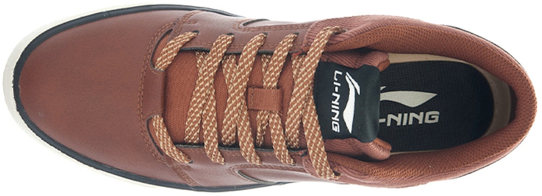 Li-Ning Skate Low 'Brown White' ALAJ009-4 Lookbook Li-Ning Skate Low 'Brown White' ALAJ009-4