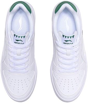 Li-Ning Skate Low 'White Green' AGCS419-2 Shop Li-Ning Skate Low 'White Green' AGCS419-2