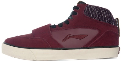 Li-Ning Skate Mid 'Deep Red White' ALAH073-2 Li-Ning Skate Mid 'Deep Red White' ALAH073-2
