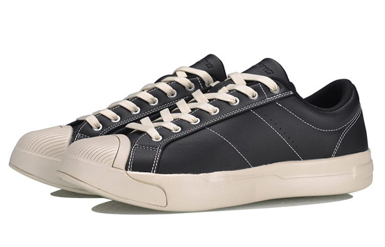 Lookbook 李宁滑板鞋 '黑白' AGCP129-1