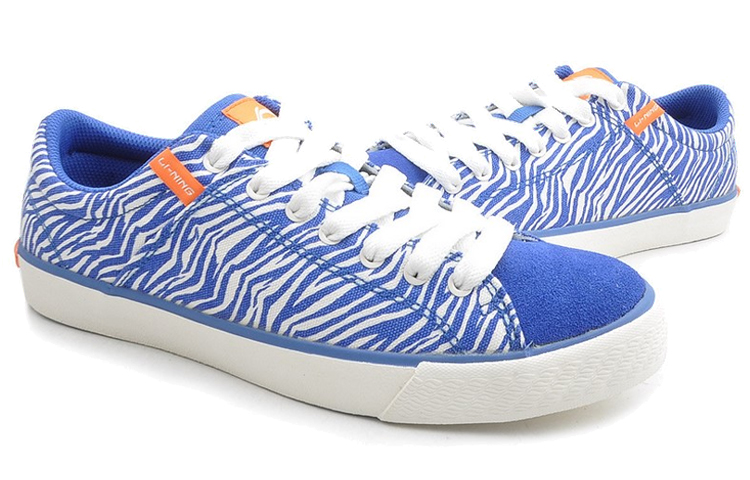 Lookbook LiNing李寧 舒適防滑板鞋 藍白