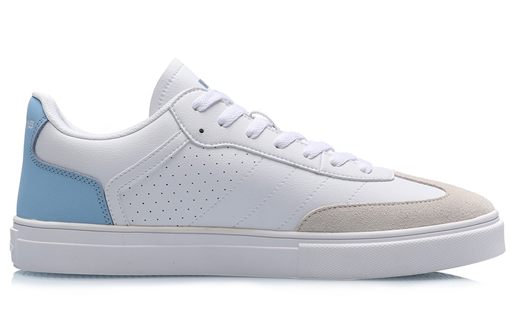 Li-Ning Skate Shoes 'White & Blue' 圖 2