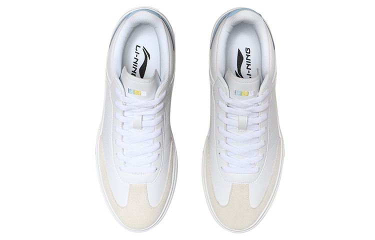 Li-Ning Skate Shoes 'White & Blue' 圖 4
