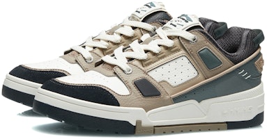 Li-Ning Low-Top 'Blanco Marrón Negro' AGCR297-4 Lookbook Li-Ning Low-Top 'Blanco Marrón Negro' AGCR297-4