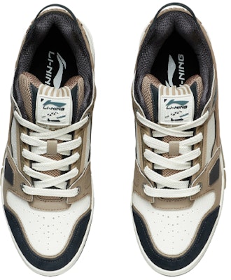 Li-Ning Low-Top 'White Brown Black' AGCR297-4 Shop Li-Ning Low-Top 'White Brown Black' AGCR297-4