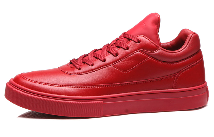 Li-Ning Skateboard Sneaker 'Dark Red Leather' 圖 2