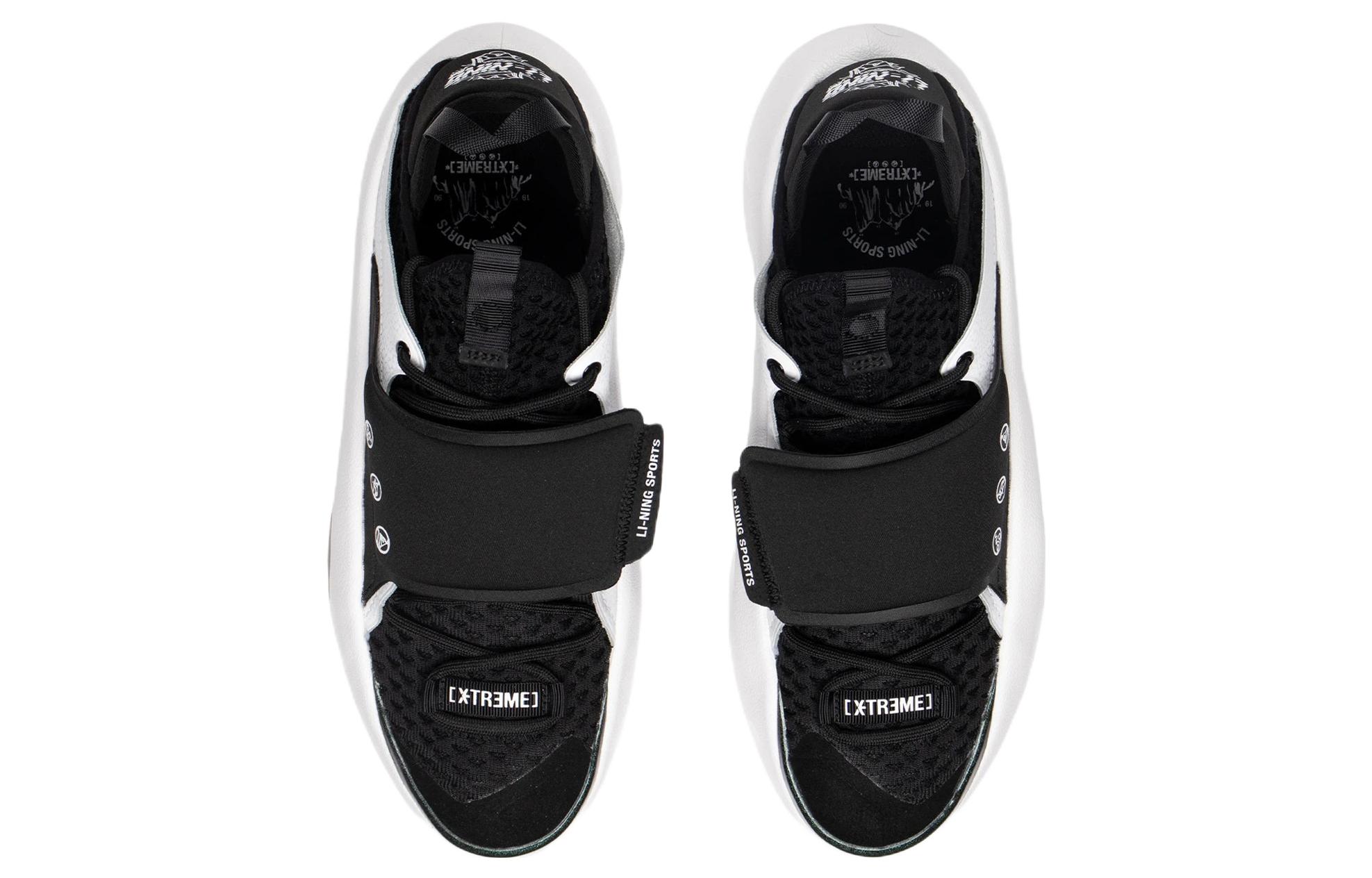 Shop 李寧 スレイスポーツレジャー "黒白" (Rīningu Surei Supōtsu Rejā "Kuro Shiro") AZGS047-2