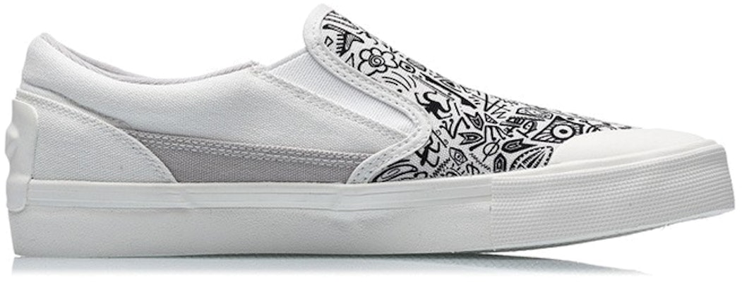 Li-Ning Slip-On 'White Black' AECR013-1 Order Li-Ning Slip-On 'White Black' AECR013-1
