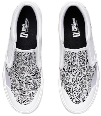 Li-Ning Slip-On 'White Black' AECR013-1 Shop Li-Ning Slip-On 'White Black' AECR013-1