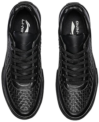 Li-Ning Sneaker 'Dark Woven Black' AGCM165-13 Shop Li-Ning Sneaker 'Dark Woven Black' AGCM165-13