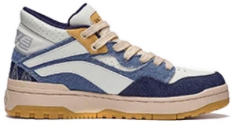 Kasut Skateboard Li-Ning Wave Mid Classic 'Biru Putih' AGCT223-4 Order Kasut Skateboard Li-Ning Wave Mid Classic 'Biru Putih' AGCT223-4