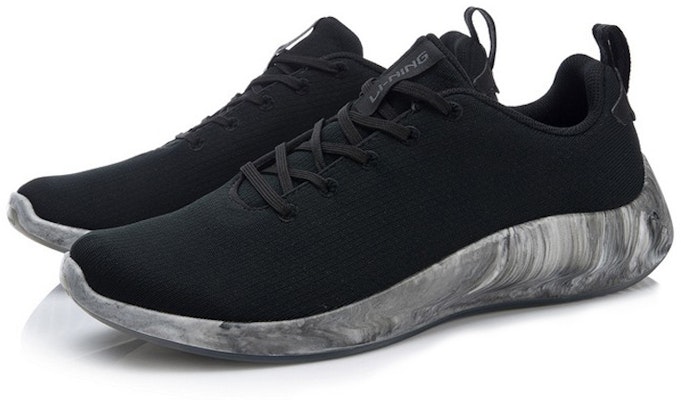 Kasut Li-Ning Rendah 'Hitam Kelabu' AGLN141-2 Lookbook Kasut Li-Ning Rendah 'Hitam Kelabu' AGLN141-2