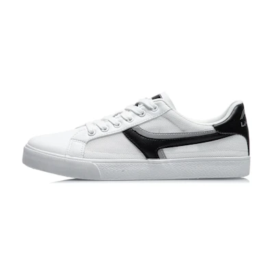 Li-Ning Vintage Skate Shoes 'White Black'