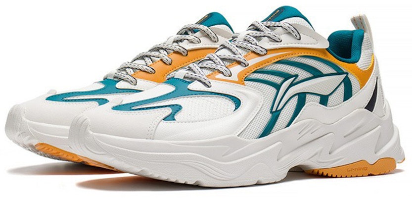 Li-Ning Qixing 'White Green Yellow' ARLS023-4 Lookbook Li-Ning Qixing 'White Green Yellow' ARLS023-4