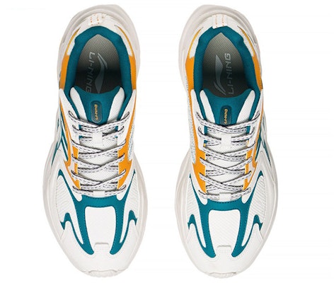 Li-Ning Qixing 'White Green Yellow' ARLS023-4 Shop Li-Ning Qixing 'White Green Yellow' ARLS023-4