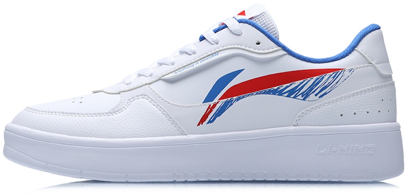 Li-Ning Classic Leisure 'White Red Blue' AGCR197-1 Buy Li-Ning Classic Leisure 'White Red Blue' AGCR197-1