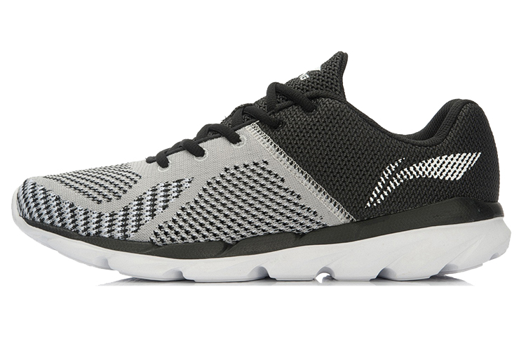 Buy 李宁輕質跑步鞋 黑灰