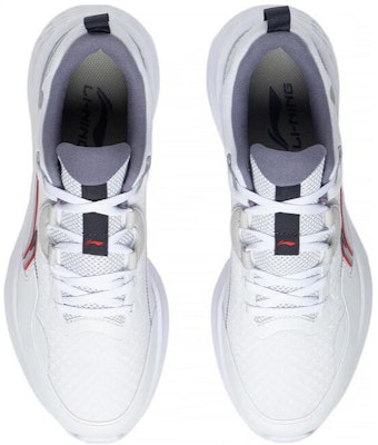 Li-Ning Soft Element 'White Grey' AGLT007-1 Shop Li-Ning Soft Element 'White Grey' AGLT007-1