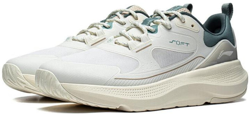 Li-Ning Soft go 'Cream White Green' AGLT125-4 Lookbook Li-Ning Soft go 'Cream White Green' AGLT125-4