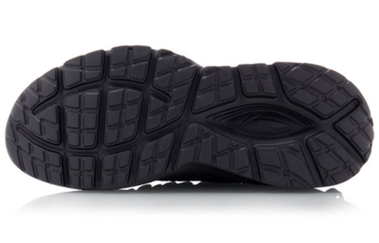 Purchase LiNing李寧軟一體織減震低幫跑步鞋男女同款標準黑