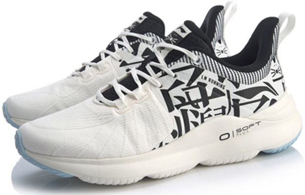 Li-Ning Soft Plus 'Putih Hitam' ARHQ011-5 Lookbook Li-Ning Soft Plus 'Putih Hitam' ARHQ011-5