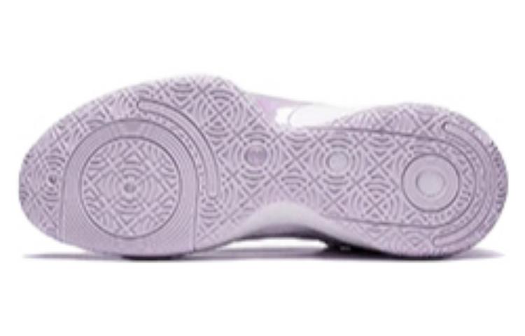 Shop Li-Ning Sonic 10 Ultra Mid 'White Purple' ABAS145-1