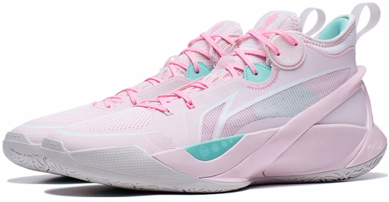 Li-Ning Sonic 10 V1 Mid 'Pink Green' ABAS069-51 Lookbook Li-Ning Sonic 10 V1 Mid 'Pink Green' ABAS069-51