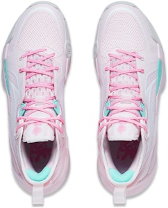 Li-Ning Sonic 10 V1 Mid 'Merah Jambu Hijau' ABAS069-51 Shop Li-Ning Sonic 10 V1 Mid 'Merah Jambu Hijau' ABAS069-51