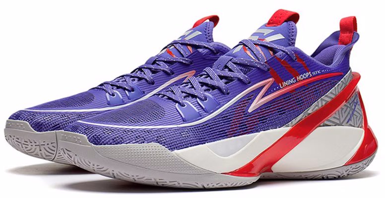 리닝 소닉 10 V2 로우 '퍼플 레드' ABAS057-6 Lookbook 리닝 소닉 10 V2 로우 '퍼플 레드' ABAS057-6