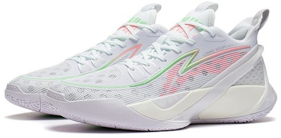 Li-Ning Sonic 10 V2 Mid 'Putih Merah Jambu' ABAS057-1 Lookbook Li-Ning Sonic 10 V2 Mid 'Putih Merah Jambu' ABAS057-1