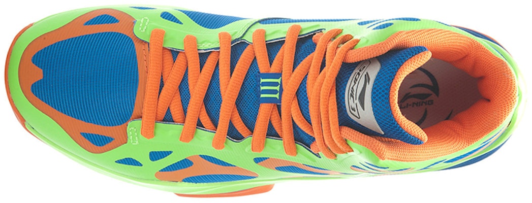 Li-Ning Sonic 3 BB Lite High 'Light Green Orange' ABPK021-1 Lookbook Li-Ning Sonic 3 BB Lite High 'Light Green Orange' ABPK021-1