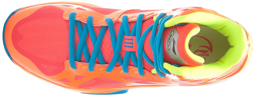 Li-Ning Sonic 3 BB Lite High 'Orange Blue' ABPK021-6 Lookbook Li-Ning Sonic 3 BB Lite High 'Orange Blue' ABPK021-6