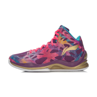 Li-Ning Sonic 3 High 'Purple Gold Pink'