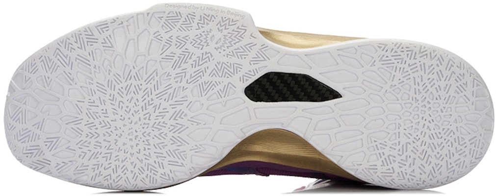 Li-Ning Sonic 3 High 'Purple Gold Pink' ABAL031-6 Purchase Li-Ning Sonic 3 High 'Purple Gold Pink' ABAL031-6