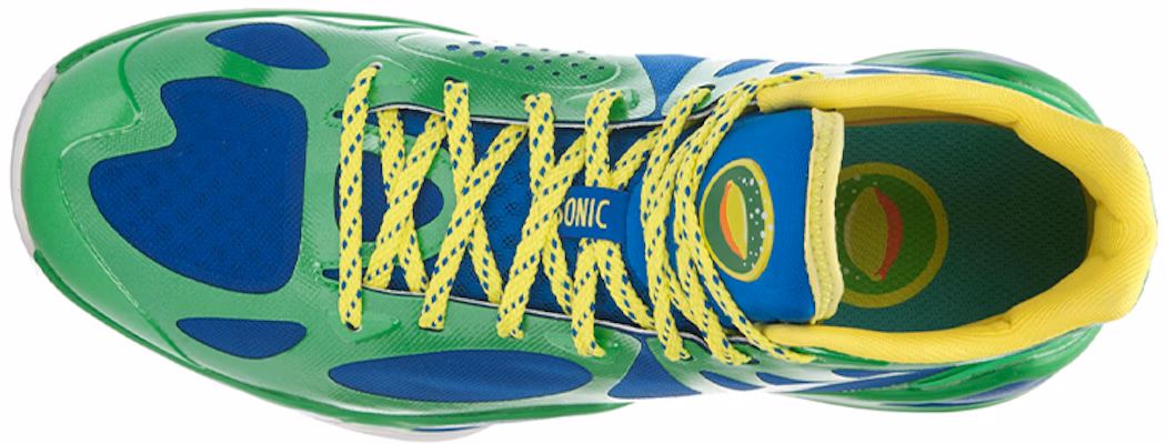 Li-Ning Sonic 4 High 'Green Blue Yellow' ABPL011-3 Lookbook Li-Ning Sonic 4 High 'Green Blue Yellow' ABPL011-3