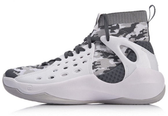 Li-Ning Sonic 6 'White Grey Camo' ABAN021-3 Buy Li-Ning Sonic 6 'White Grey Camo' ABAN021-3