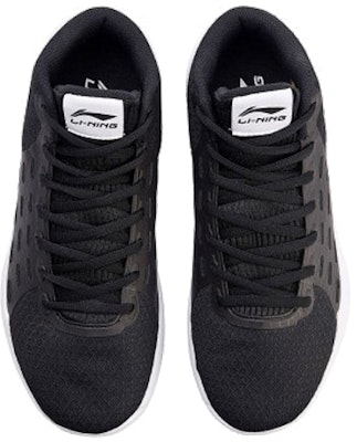 Li-Ning Sonic 6 Mid 'Hitam Putih' ABPN009-2 Shop Li-Ning Sonic 6 Mid 'Hitam Putih' ABPN009-2