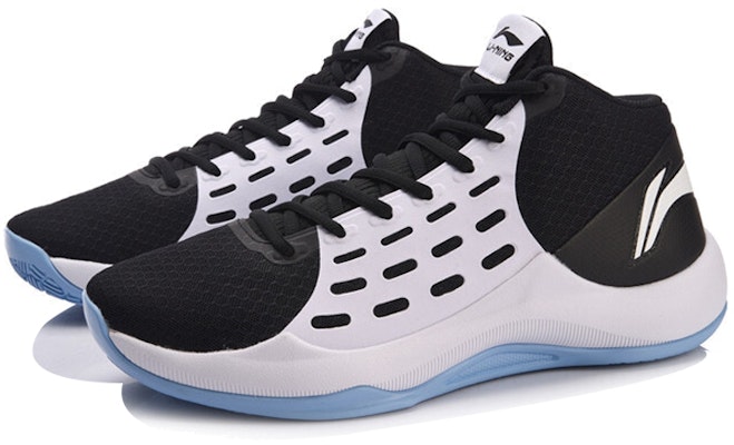 Li-Ning Sonic 6 Mid 'Putih Hitam' ABPN009-1 Lookbook Li-Ning Sonic 6 Mid 'Putih Hitam' ABPN009-1
