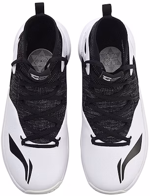 Li-Ning Sonic 6 V2 Elite 'Hitam Putih' ABAN027-4 Lookbook Li-Ning Sonic 6 V2 Elite 'Hitam Putih' ABAN027-4