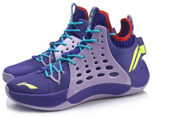 Li-Ning Sonic 7 Mid 'Purple' ABAP019-3 Lookbook Li-Ning Sonic 7 Mid 'Purple' ABAP019-3